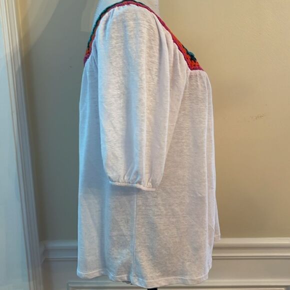 Boden Crocheted Trim Top  - NEW! - Picture 3 of 9